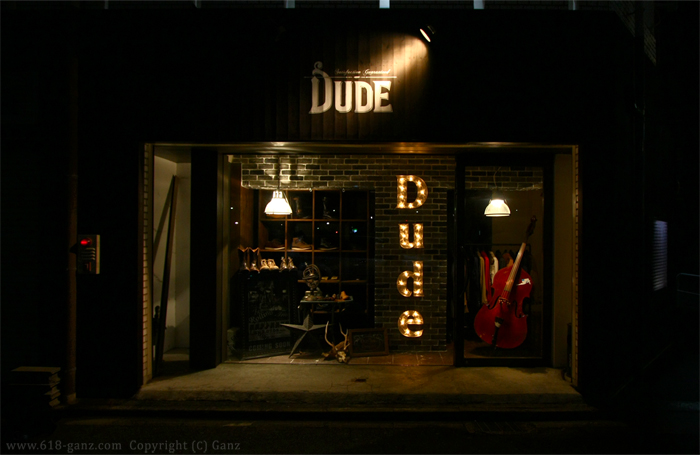 セレクトショップのショーウィンドー